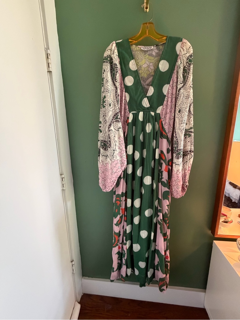 Essential Antwerp Patchwork Maxi Dress from Anthropologie - Picture 3 of 8